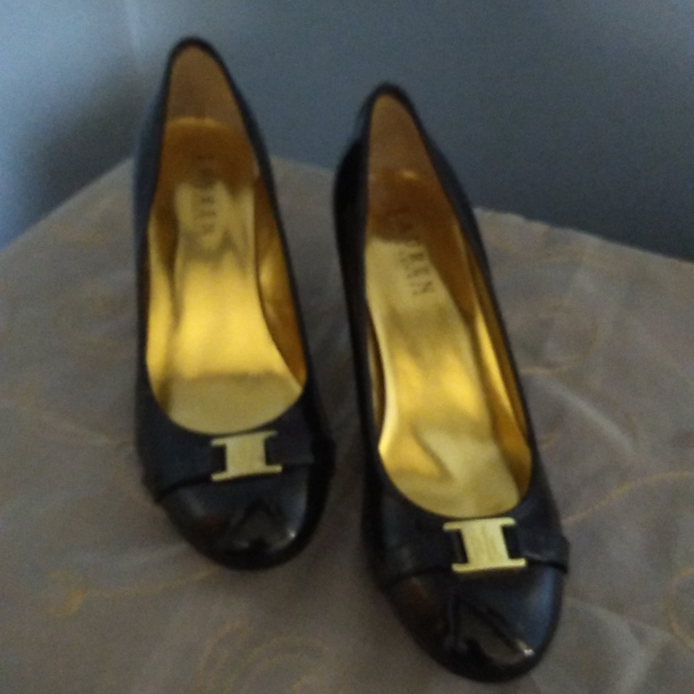 Ralph Lauren Patent Leather Heels